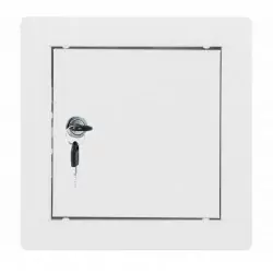 Drzwiczki rewizyjne z kluczykiem 20x20 Karwasz