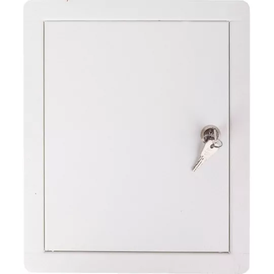 Drzwiczki rewizyjne 200x250mm z zamkiem 20x25/Z KARWASZ