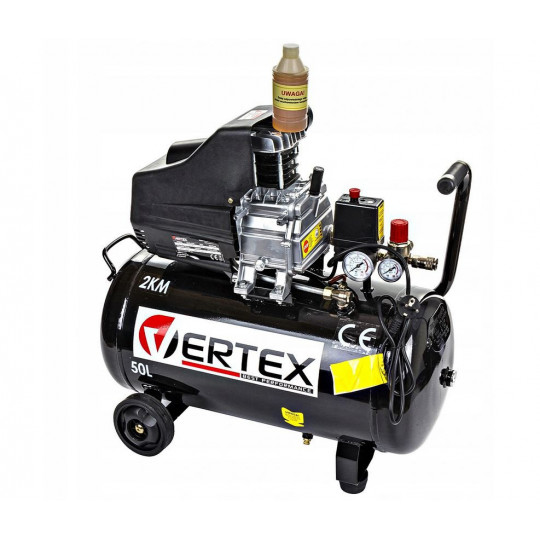 Oil compressor VHC50 1.5kW 50L 8bar Vertex