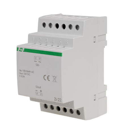 Switching power supply 100-265V/12V DC 30W ZI-22 F&F