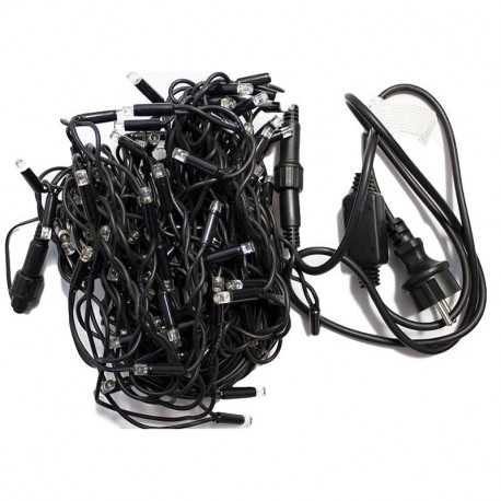 Christmas tree lights LED100/G/5M cold outdoor 10m FLASH OKEJ LUX
