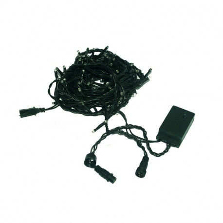 LED Christmas tree lights L-100/G/8F warm 4,95m 8F