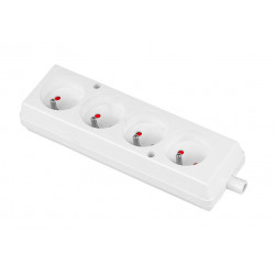 Portable 4x2P z/u plug socket GN-470P