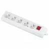 Portable socket with switch five-socket 16A 2P+Z 250V white ORNO