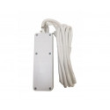 Extension cable 5m z/u 3GN 3x1 white P0315 Emos