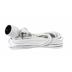 Extension cable 1-GN z/u 10m 3x1 white P0110 Emos