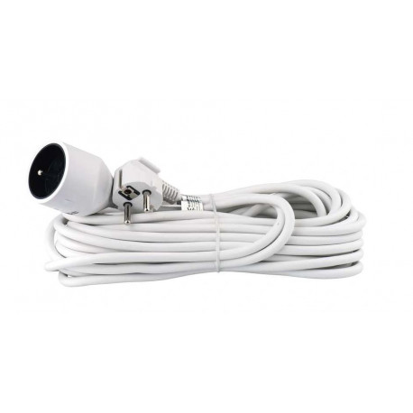 Extension cable 1-GN z/u 10m 3x1 white P0110 Emos