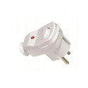 Angle plug with switch + diode 0-1 16A 2P 9002216