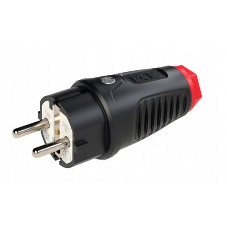 16A 2P+Z IP44 rubber plug 0521-S PCE