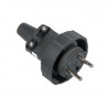 Grounded rubber plug 250V 16A PAWBOL