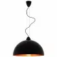 Lampa wisząca HEMISPHERE BLACK-GOLD L 4844