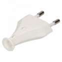 Flat plug 230V ZN-11 white Plastrol Orno