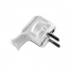 WT-35 Uni-Schuko grounded catenary plug white Elgotech