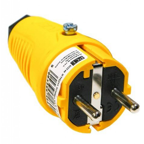 Yellow rubber plug IP54 TAURUS2 16A 0522-es PCE