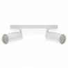 MANAM 2L white 2xGU10 strip lamp 03760 Struhm