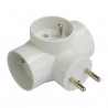 3GN z/u plug splitter E2010 P0024 white