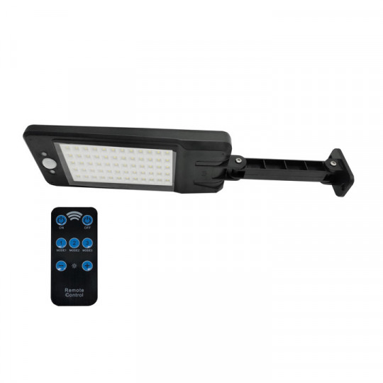 LED solar floodlight 7W PIR+ remote control CW 315182 POLUX