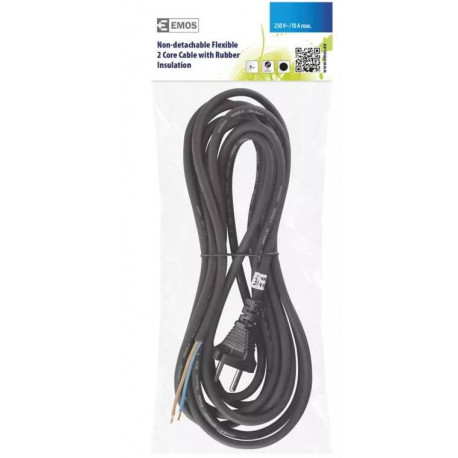 Groundless connection cable 2x1 5m S03050 Emos