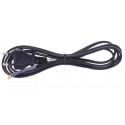 Connection cable 2x0.75 2m black S19272 Emos