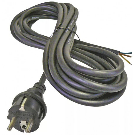 Grounded connection cable 5m S03150 3x1 black Emos