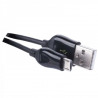 USB 2.0/microUSB cable 1m black SM7004B Emos
