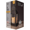 LED candle lantern 24cm 3xAAA ZY2114 black Emos