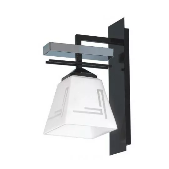 Wall lamp K-1714 KINKIET I black/chrome E27/60W Kaja
