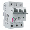 Overcurrent circuit breaker 3P C 25A 6kA 7115P ETI