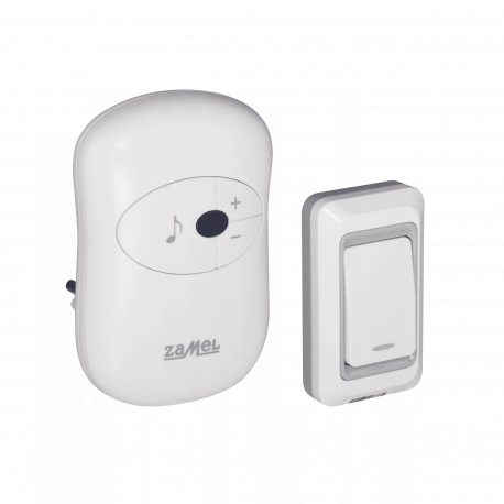 Wireless bell. 230V ST-930 DISCO white Zamel