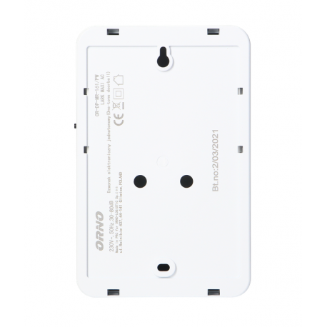 Dzwonek LARK MAXI AC OR-DP-MR-161-PW 230V Orno