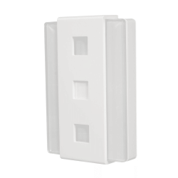 Dzwonek Gong 2-tonowy GLASSO 230V GNS-248-BIA Zamel