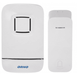 Wireless bell 230V KINETIC OR-DB-AV-132 white Orno