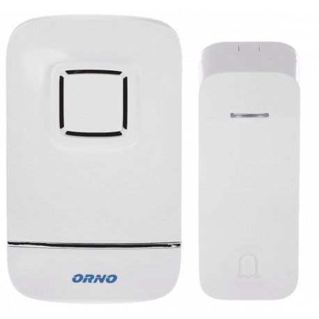 Wireless bell 230V KINETIC OR-DB-AV-132 white Orno