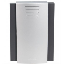 LARGO wired chime black silver GNS-208-CZN 230V ZAMEL