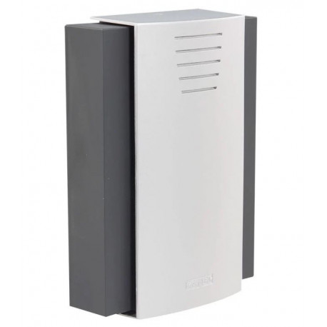 LARGO wired chime black silver GNS-208-CZN 230V ZAMEL