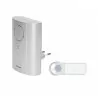 Wireless bell 230V EMO silver Orno
