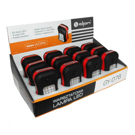 Latarka z uchwytem 3xAAA GY-076 LED DPM