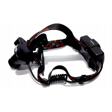 TS-1198 10W +2W head flashlight TS-1198 TIROSS.