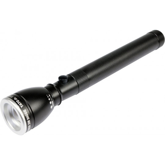 Latarka metalowa LED CREE 3W IP64 2xAA YT-08575 Yato