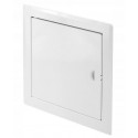 Metal inspection door 150x150mm DM82 white AWENTA