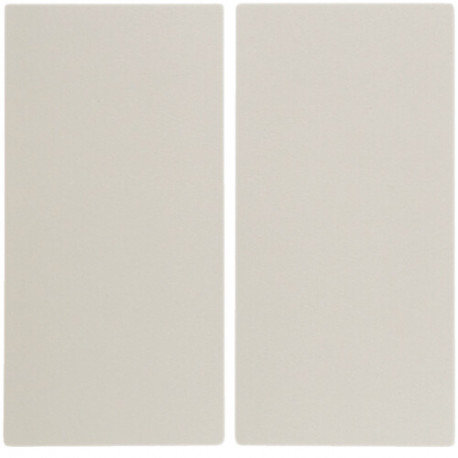 Square cream double key 5316238992 HAGER BERKER