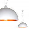 HEMISPHERE L WHITE-GOLD 4842 E27 pendant lamp