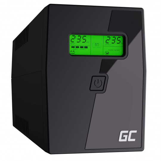 UPS 600VA 360W LCD UPS01 GREEN CELL UPS.