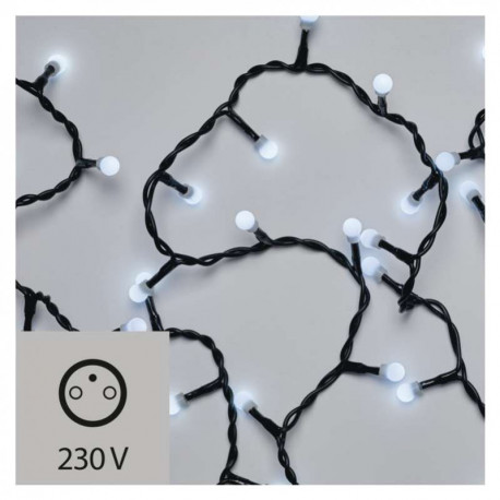 Lampki EMOS kulki XMAS zimny 200LED 10m ZYK0207
