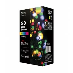 Lampki kulki XMAS cherry 80LED 8m ZY0911T EMOS