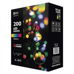 Lampkikulki XMAS multi cherry 200LED ZY1454 EMOS