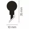 Lampki EMOS kulki XMAS multi/cherry 200LED ZY1454