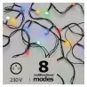 Lampki EMOS kulki XMAS multi/cherry 200LED ZY1454