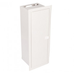 Flush-mounted meter cabinet...