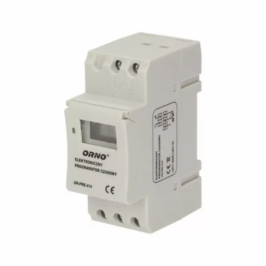Elektroniczny prog. czasowy DIN OR-PRE-414 Orno